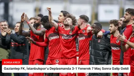 Gaziantep FK, İstanbulspor’u Deplasmanda 3-1 Yenerek 7 Maç Sonra Galip Geldi