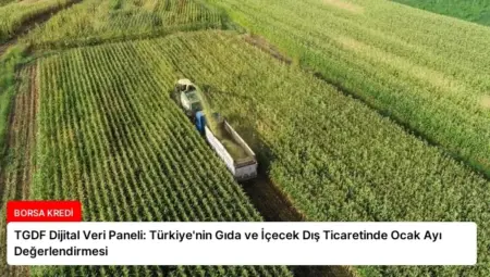 TGDF Dijital Veri Paneli: Türkiye’nin Gıda ve İçecek Dış Ticaretinde Ocak Ayı Değerlendirmesi