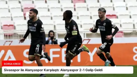 Sivasspor ile Alanyaspor Karşılaştı: Alanyaspor 2-1 Galip Geldi