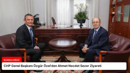 CHP Genel Başkanı Özgür Özel’den Ahmet Necdet Sezer Ziyareti