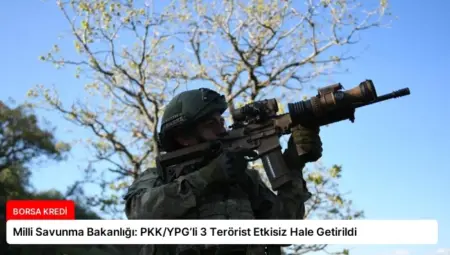 Milli Savunma Bakanlığı: PKK/YPG’li 3 Terörist Etkisiz Hale Getirildi