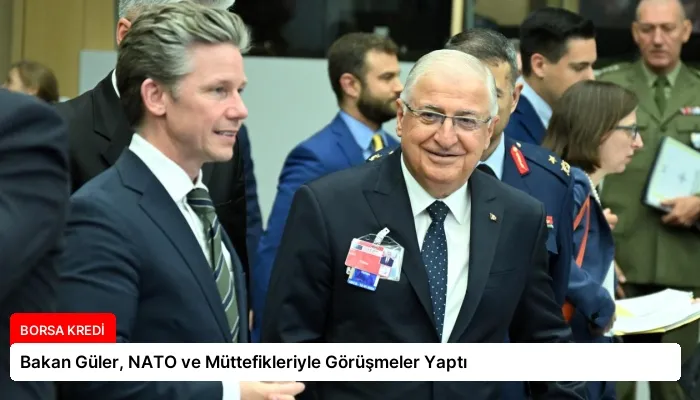 Bakan Güler, NATO ve Müttefikleriyle Görüşmeler Yaptı