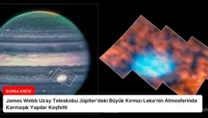 James Webb Uzay Teleskobu Jüpiter’deki Büyük Kırmızı Leke’nin Atmosferinde Karmaşık Yapılar Keşfetti