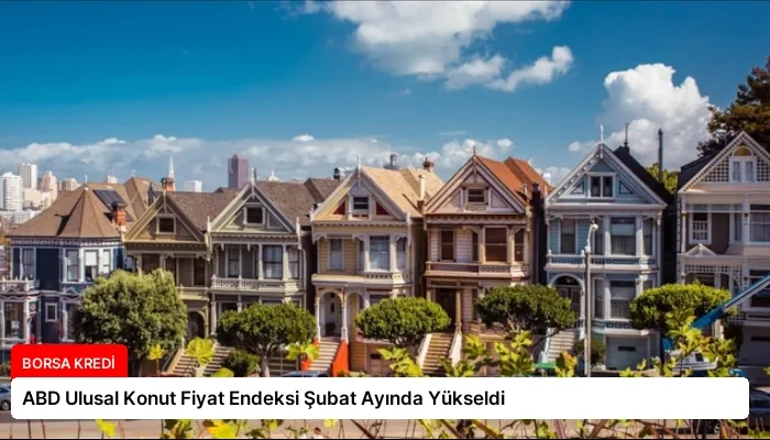 ABD Ulusal Konut Fiyat Endeksi Şubat Ayında Yükseldi