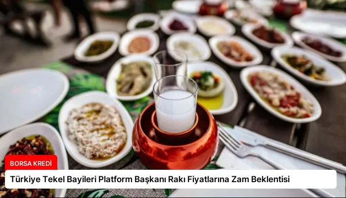 Türkiye Tekel Bayileri Platform Başkanı Rakı Fiyatlarına Zam Beklentisi