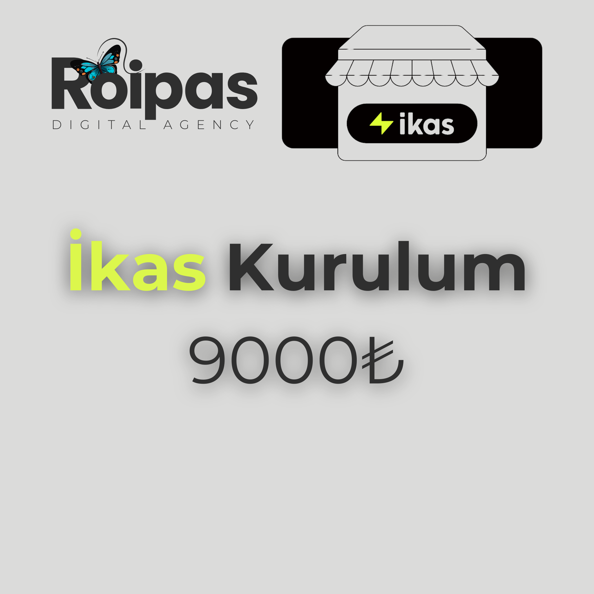 İkas Kurulum Paketi: Anahtar Teslim E-Ticaret Çözümü