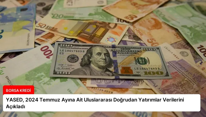 YASED, 2024 Temmuz Ayına Ait Uluslararası Doğrudan Yatırımlar Verilerini Açıkladı