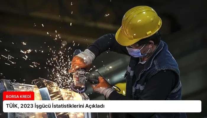 TÜİK, 2023 İşgücü İstatistiklerini Açıkladı