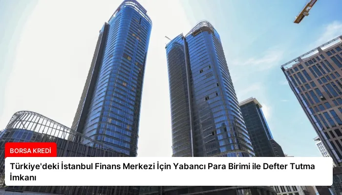 Türkiye’deki İstanbul Finans Merkezi İçin Yabancı Para Birimi ile Defter Tutma İmkanı