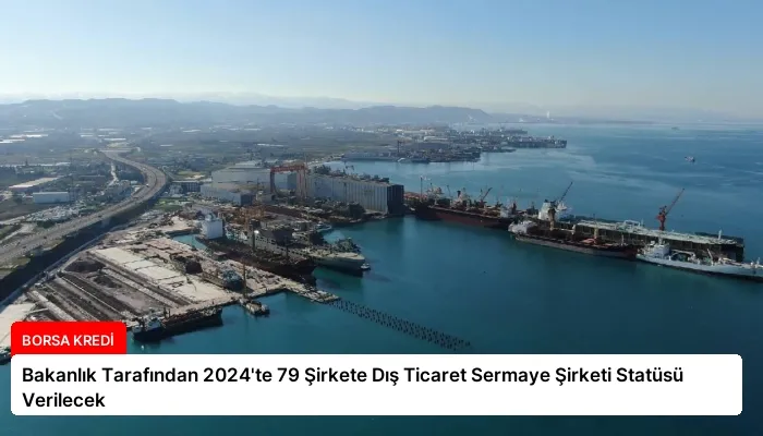 Bakanlık Tarafından 2024’te 79 Şirkete Dış Ticaret Sermaye Şirketi Statüsü Verilecek