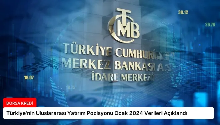 Türkiye’nin Uluslararası Yatırım Pozisyonu Ocak 2024 Verileri Açıklandı