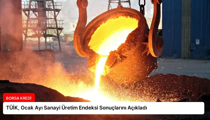 TÜİK, Ocak Ayı Sanayi Üretim Endeksi Sonuçlarını Açıkladı