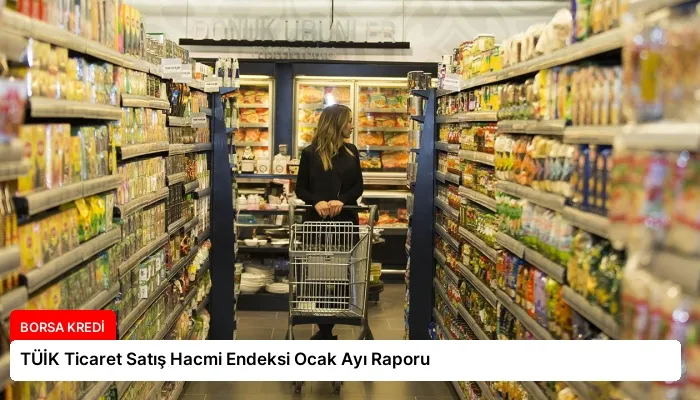 TÜİK Ticaret Satış Hacmi Endeksi Ocak Ayı Raporu