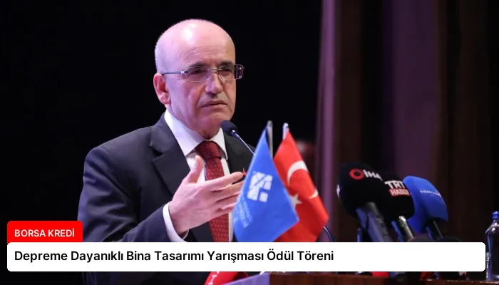 Depreme Dayanıklı Bina Tasarımı Yarışması Ödül Töreni