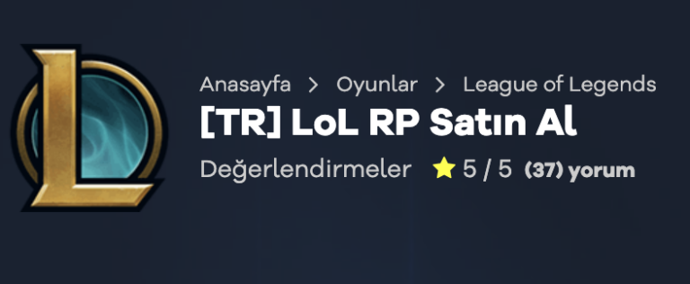 Vakit Geçirmeden Uygun Fiyatlara RP Satın Al
