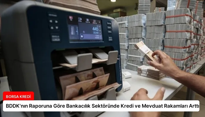 BDDK’nın Raporuna Göre Bankacılık Sektöründe Kredi ve Mevduat Rakamları Arttı