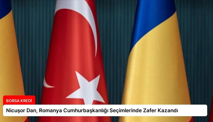 Nicuşor Dan, Romanya Cumhurbaşkanlığı Seçimlerinde Zafer Kazandı