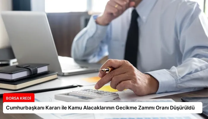Cumhurbaşkanı Kararı ile Kamu Alacaklarının Gecikme Zammı Oranı Düşürüldü