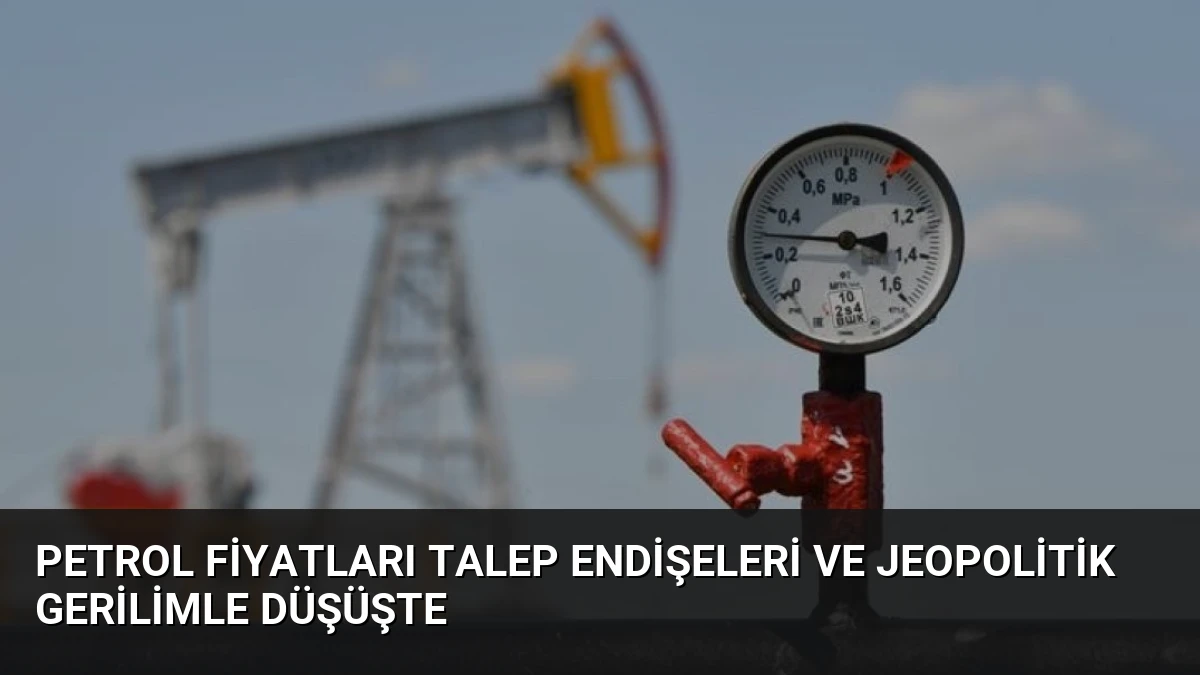 Petrol Fiyatları Talep Endişeleri ve Jeopolitik Gerilimle Düşüşte