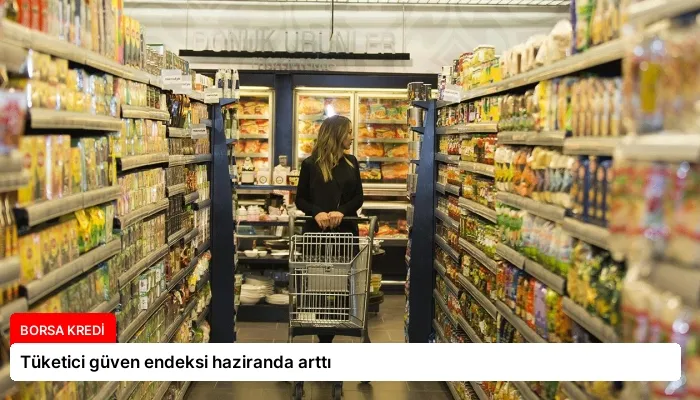 Tüketici güven endeksi haziranda arttı