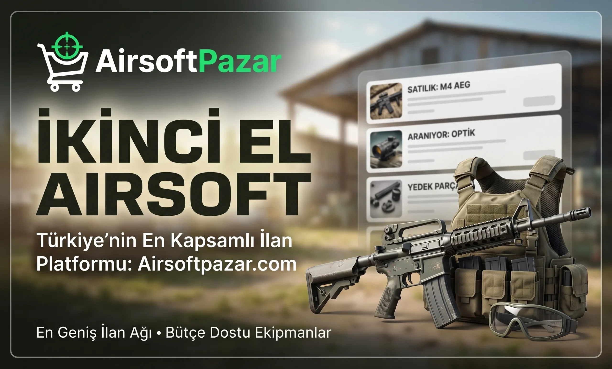 Türkiye’nin En Kapsamlı Airsoft İlan Platformu: Airsoftpazar