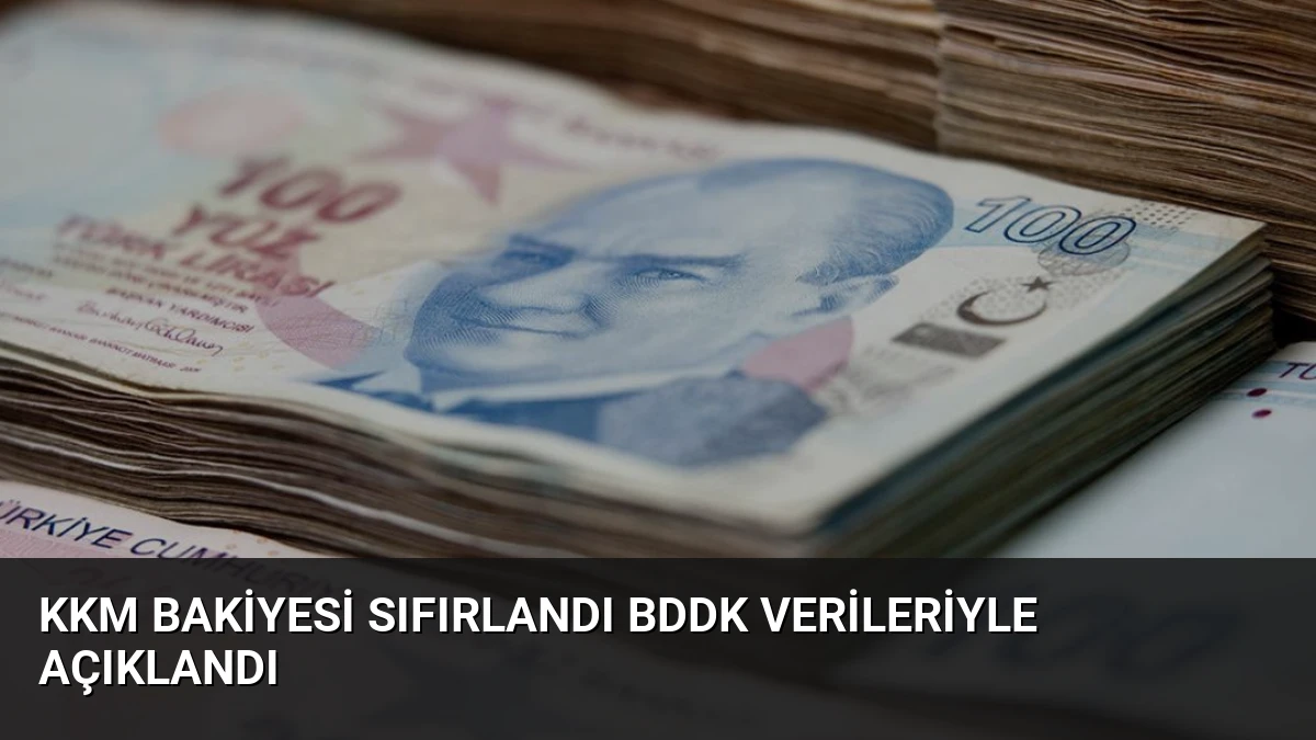 KKM Bakiyesi Sıfırlandı BDDK Verileriyle Açıklandı