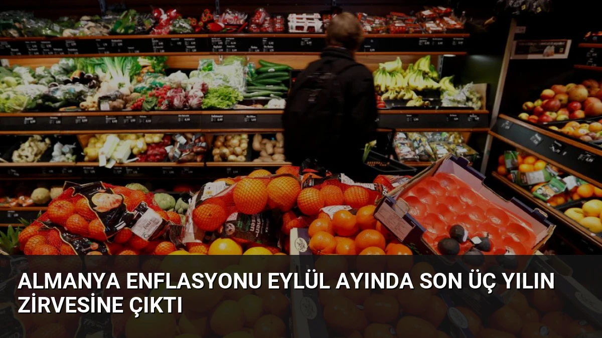 Almanya Enflasyonu Eylül Ayında Son Üç Yılın Zirvesine Çıktı