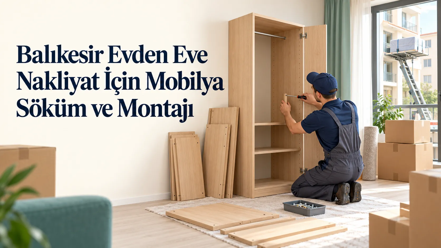 Balıkesir Evden Eve Nakliyat İçin Mobilya Söküm ve Montajı