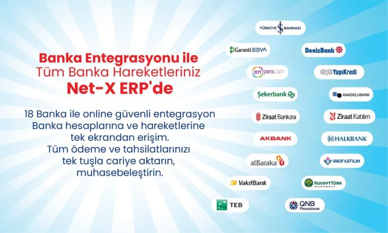 Net-X ile Banka Ekstresi Girişi Tarihe Karışıyor: 18 Banka Tek Ekranda